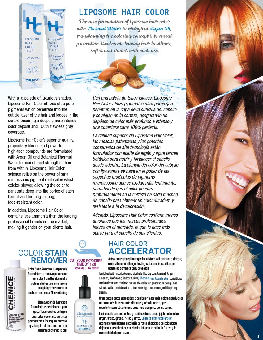 Hair Dye Color | Liposome Hair Color | Chenice Beverly Hills