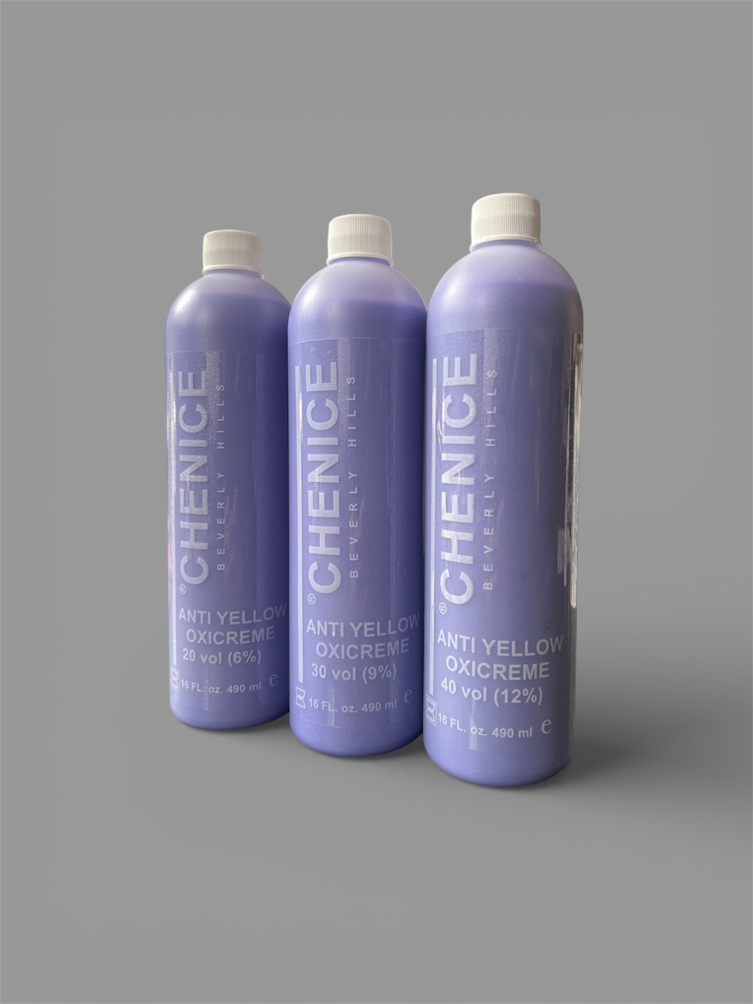 Anti-Yellow Oxicreme Developer | Professional Cream Peroxide for Cooler, Brass-Free Blondes