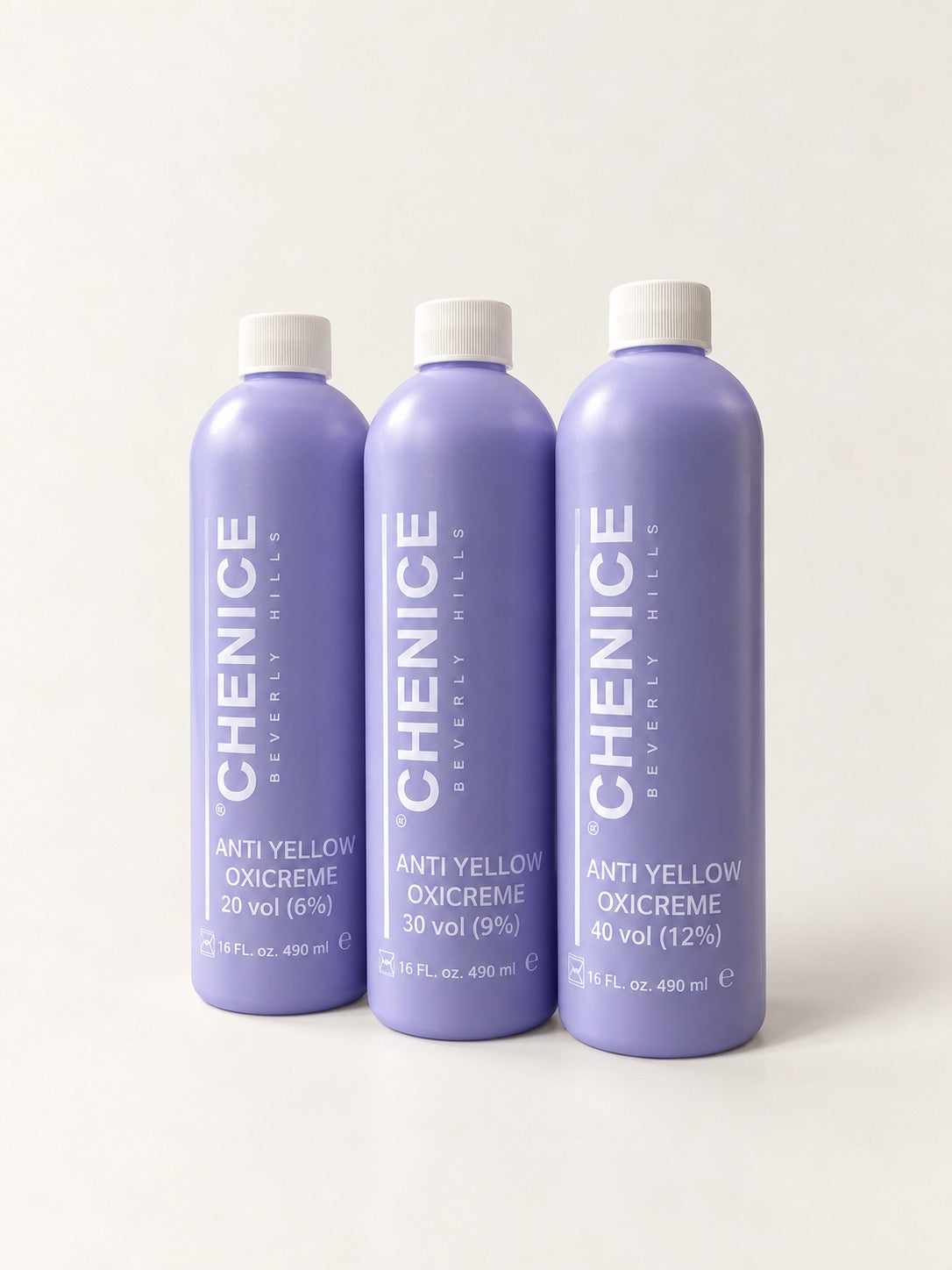 Anti-Yellow Oxicreme Developer | Professional Cream Peroxide for Cooler, Brass-Free Blondes