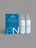 Chenice biological waving system packaging with two bottles on a gray background